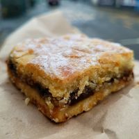 Mince Pie Square. at Ceirios Coffee in Gwynedd