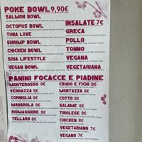 Menu  at MangiAmi in New York