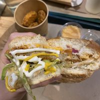 Green « chicken » + nuggets  at Green Farmer's - Faubourg du Temple in Paris