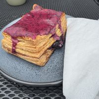 Blueberry pop tartts  at Worker’s Tap in Portland