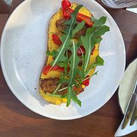 Carrot hummus with tempeh toast at An Mộc Nhiên in Da Nang
