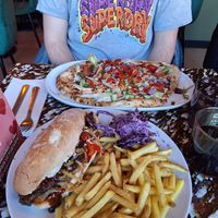 Philly cheesesteak at Big Scoffs Diner in Leeds