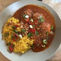 Kofta curry with rice   at The Exmouth Arms in Cheltenham