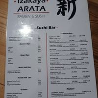  at Izakaya Arata in Eastern Cape