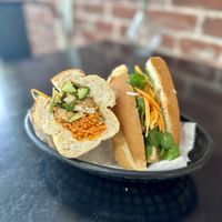 Vegan Bahn Mi  at 7 Am Banh Mi & Coffee House in Burwood