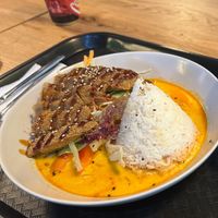 Red Curry with Duck  at Da Nang Vegan in Essen