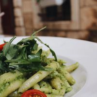Walnut Pesto Penne 🌱 at Aterina in Korcula