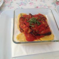 Baked Polenta - The staff can happily make this vegan at Aterina in Korcula