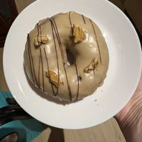 Maple Walnut Donut - AMAZING  at Canela Vegan Bakery & Cafe in Calgary