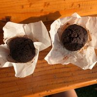 Delicious vegan zucchini brownies at Choice Superfood Bar & Juicery in Carlsbad