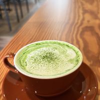 Matcha lattee  at Bien - ビアン in Kyoto