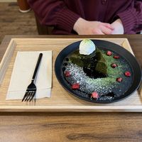 Matcha dessert.  at Bien - ビアン in Kyoto