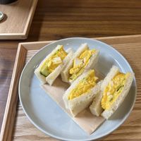 vegan egg sandwichh  at Bien - ビアン in Kyoto