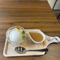 lemon affogato   at Bien - ビアン in Kyoto