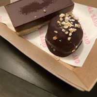 Caramel slice and snickers ball  at Mama Said Cafe in Red Hill