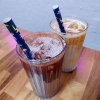Iced mocha & Iced Coffee $8.50 each at Mama Said Cafe in Red Hill