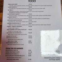  at Mama Said Cafe in Red Hill