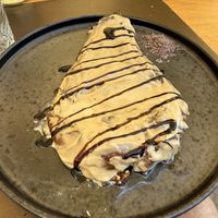 Tahini covered aubergine roast  at Mal Moll in Munxar