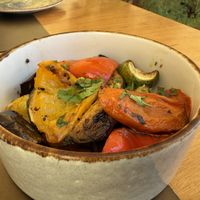 Mediterranean vegetables  at Mal Moll in Munxar