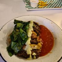 Rice dish at La Cocinita Verde in Bogota