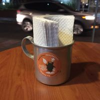 Street life  at La Cocinita Verde in Bogota