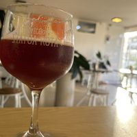 Imperial red ale #Veganuary at La Cocinita Verde in Bogota