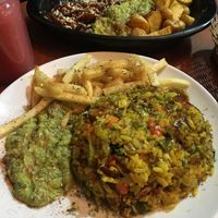 Paella & picada  at La Cocinita Verde in Bogota