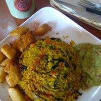 Paella at La Cocinita Verde in Bogota