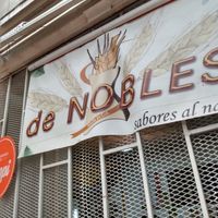 Look for this sign inside the building at De Nobles in Bogota