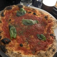 Pizza marinara  at da PONE in Zurich
