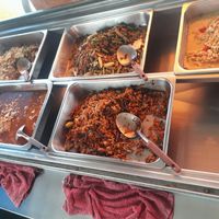 Buffet Dishes at Guwan Im in Phayao