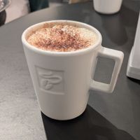 Chestnut coffee at Tchibo Mammut II. in Budapest