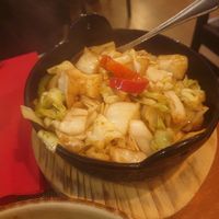 Sauted cabbage, at Unik Asiatico Restaurante in Comunidad Valenciana