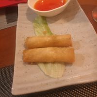 Spring rolls at Unik Asiatico Restaurante in Comunidad Valenciana