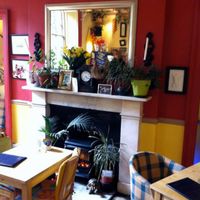 interior at Cafe Nom De Plume in Edinburgh