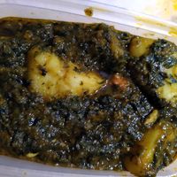 Saag aloo (October 2025) at Elaichi in Wales