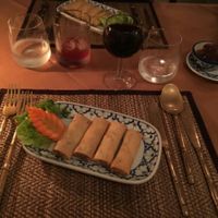 Veggie Loempia's  at River Kwai in Utrecht