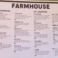 Hummus Veggie Wrap & Vegan Banh-mi at The Farmhouse Deli and Pantry in Douglas