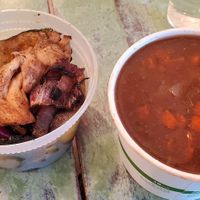 Smoky Roasted Veggies & Vegan Black Bean Soup (available in 3 sizes) at The Farmhouse Deli and Pantry in Douglas