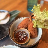 Soy on a stick  at Aora in Cologne