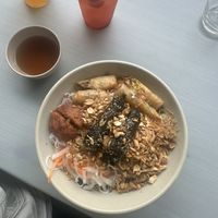 Bun tron dac biet  at Quan Chay Tu Tam in Da Lat
