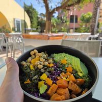 Vegan Buddah Bowl  at iCafe in San Roque