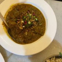 Goat Caribbean curry  at Meat The Vegans in Hertford