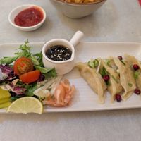 Gyoza at Meat The Vegans in Hertford