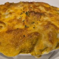 Baked curry rice at Kasha New Vegetarian in Taipei