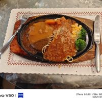 鐵板素豬排 at Kasha New Vegetarian in Taipei