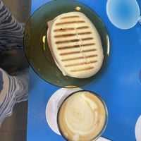 Sándwich + Café  at antirush | speciality coffee in Malaga