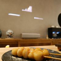 Dango at Japanese Restaurant Bien in Gifu