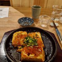 Tofu steak at Japanese Restaurant Bien in Gifu