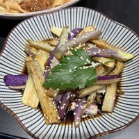 chilled aubergines  at Jin's Noodle Bar in Baden-württemberg